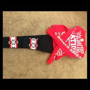 Victoria secret leggings and crop top set